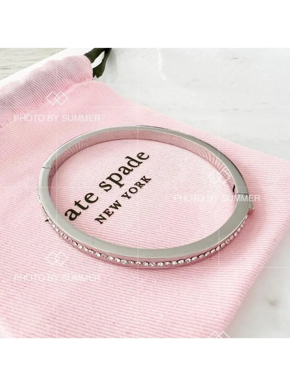 Kate Spade Ring It Up Pave Bangle Bracelet